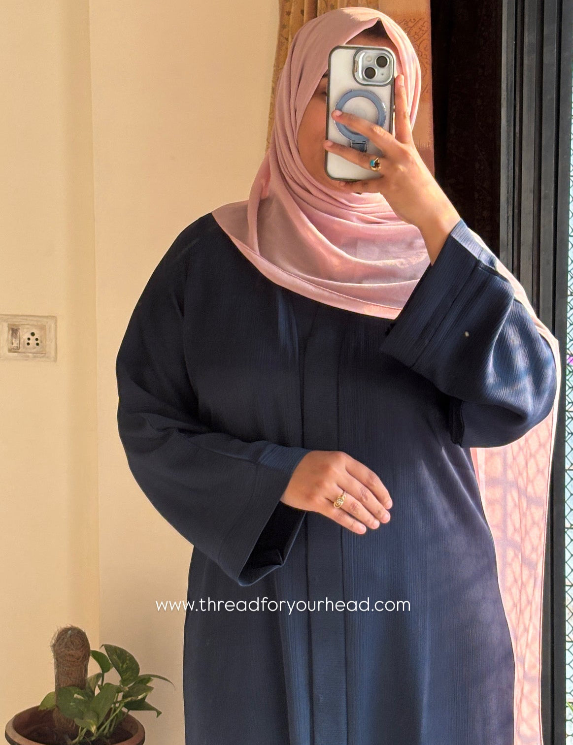 Navy Blue - Basic Esra Abaya