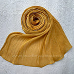 24K Gold -Diamond Organza shimmer hijab