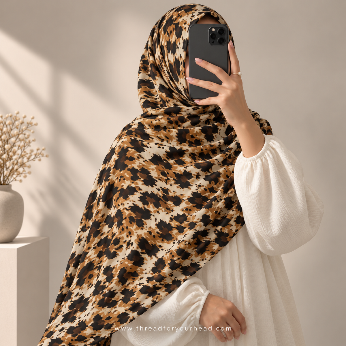Toffee Modal Hijab
