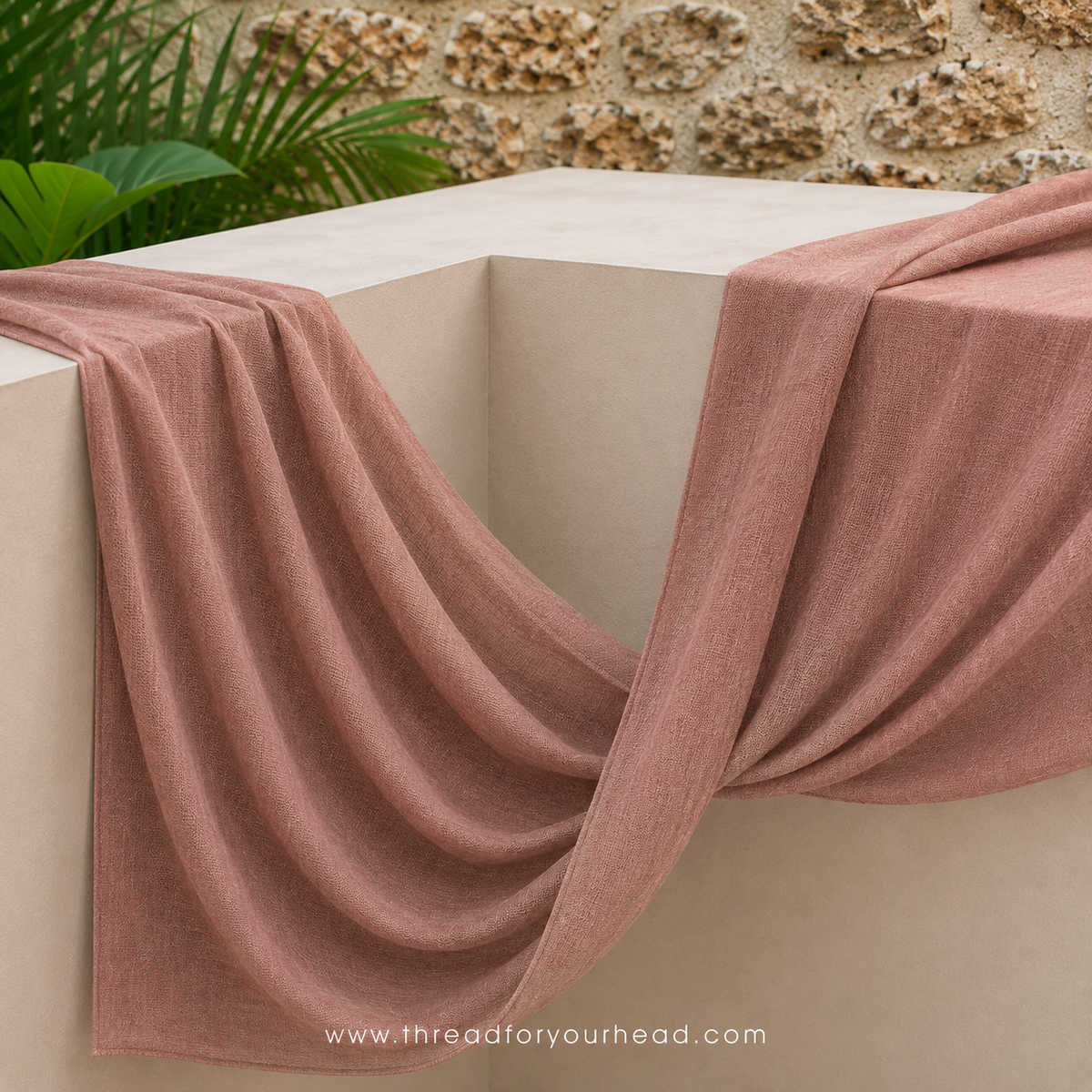 Basic Modal Hijab - Apricot