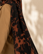 Crimson premium modal hijab