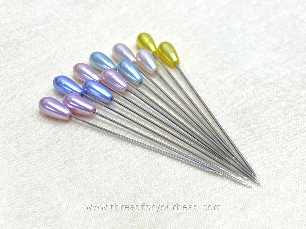 PASTEL BASIC PIN - set of 12