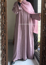 Mauve Pink - Basic Texture Abaya