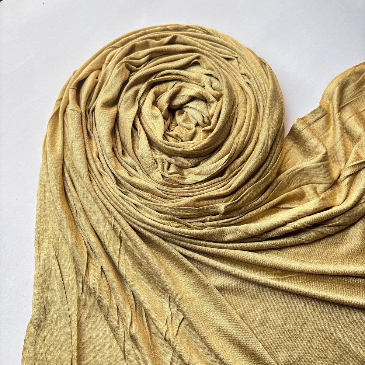 Premium Jersey Hijab - Mustard