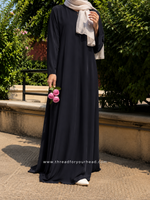 Black basic abaya