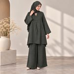 Dark Olive - Modest Co-ord Set