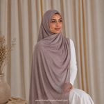 Basic Modal Hijab - True Grey