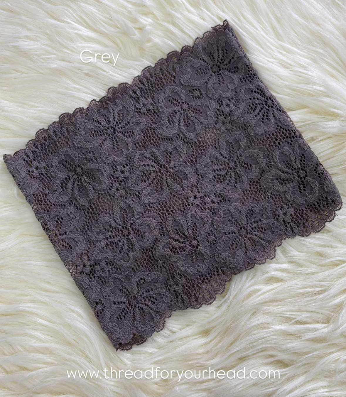 Grey-Lace tube cap