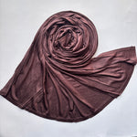 Premium Jersey Hijab - Dark Brown