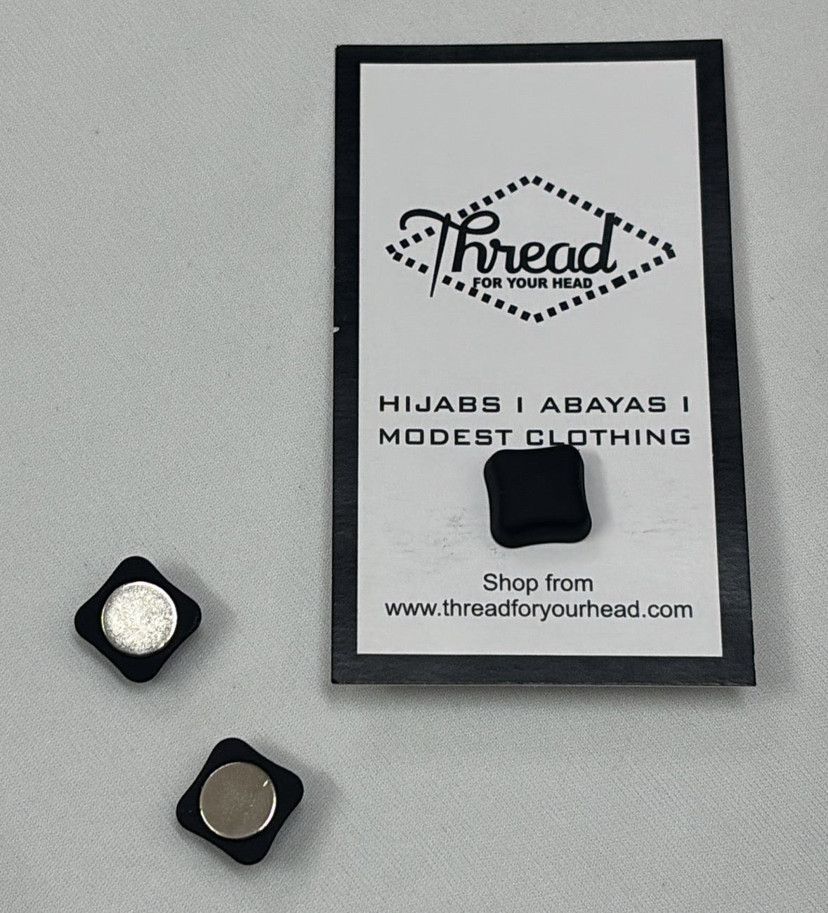 Hijab Magnet- square black