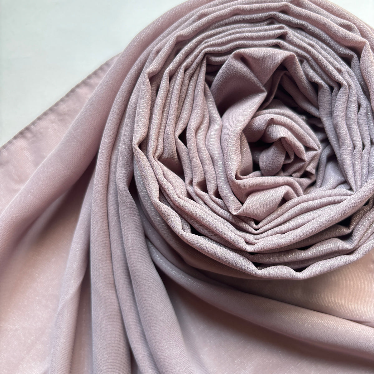 Chiffon Shimmer Hijab - True Grey