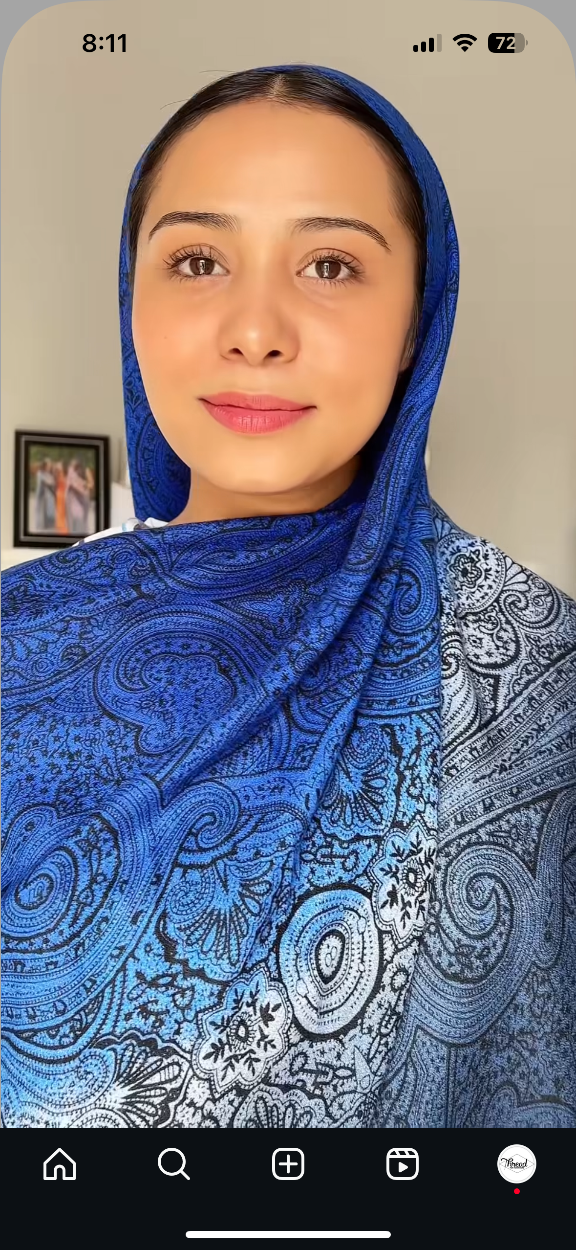 kehkashan- Pashmina printed hijab