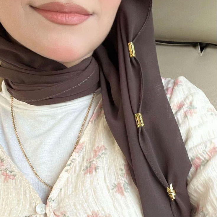 Gold Scarf Clip