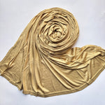 Premium Jersey Hijab - Mustard