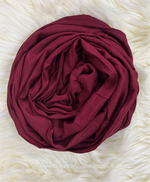 Red - Modal cotton hijab