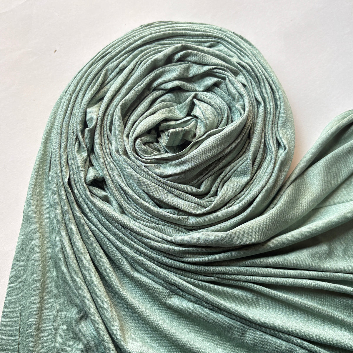 Premium Jersey Hijab - Persian Green