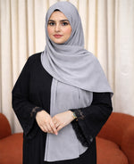 Premium Satin Hijab - Steele