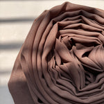 Chiffon Shimmer Hijab - Wheat