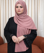 Premium Satin Hijab- Baby Pink