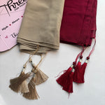 Rooh - Hijab Box ( Tassel Malaysian Georgette)