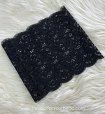 Black -Lace tube cap