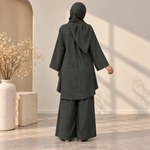 Dark Olive - Modest Co-ord Set