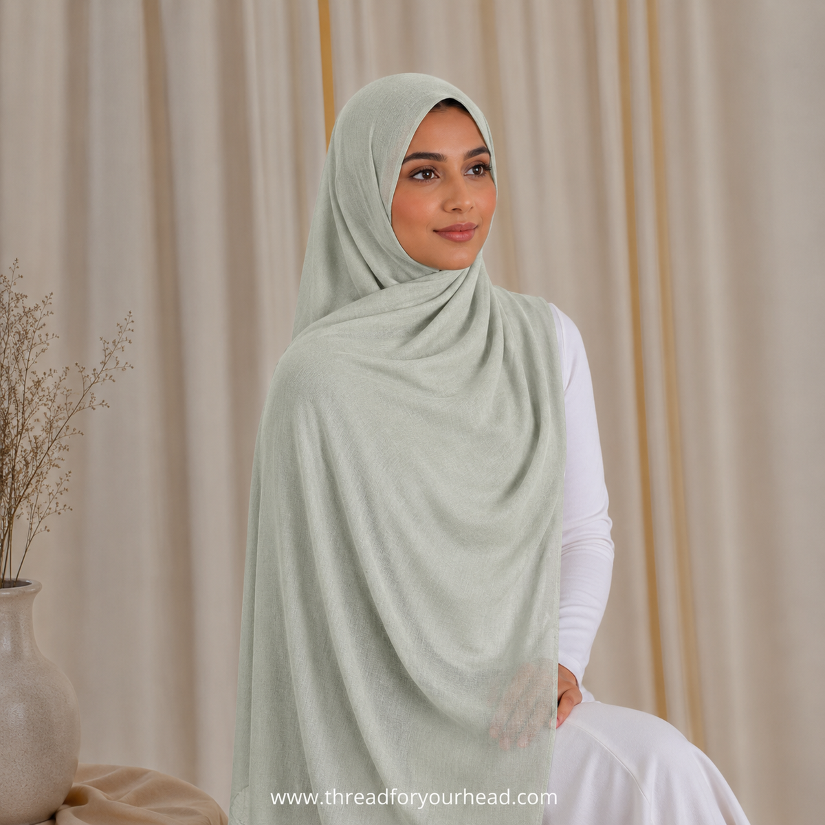 Basic Modal Hijab - Pista