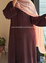 Chocolate Brown - Basic Esra Abaya