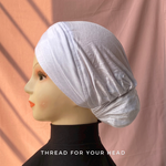 TURBAN CAP - WHITE