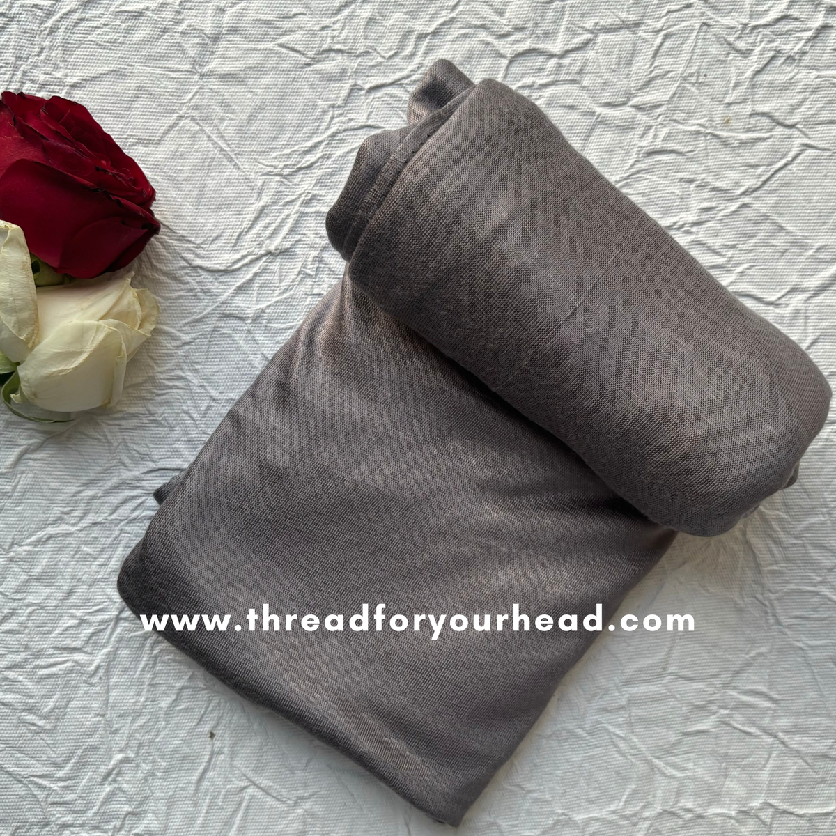 dark grey - jersey hijab
