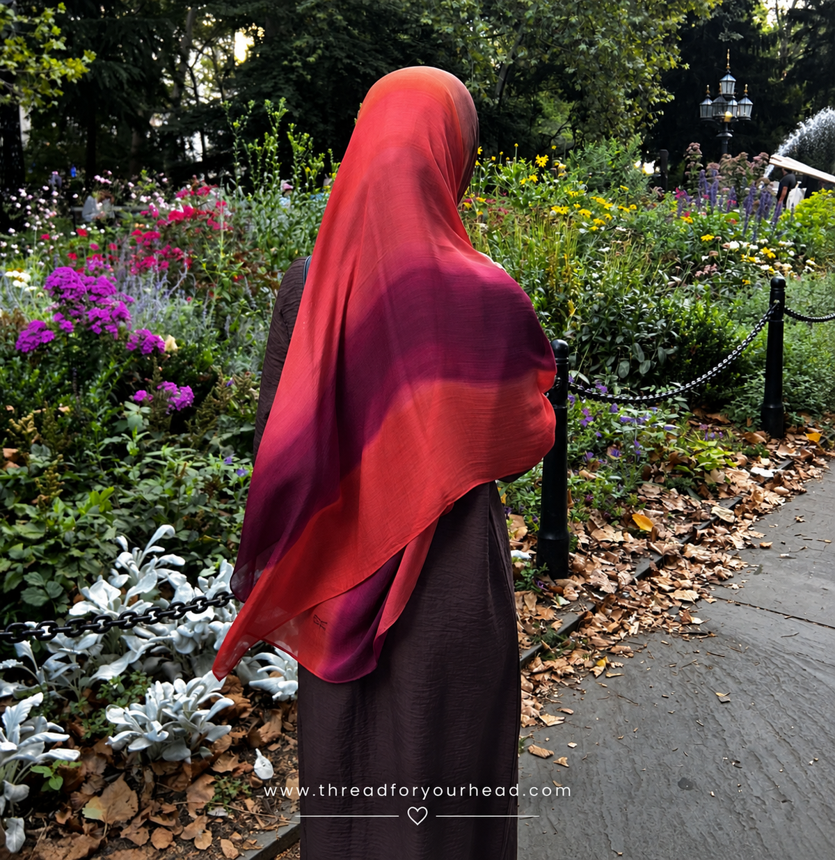 Rouge ombre premium modal hijab