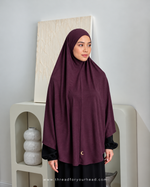 Maroon - Soft Cotton Jersey Chadar