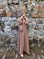 True grey basic abaya