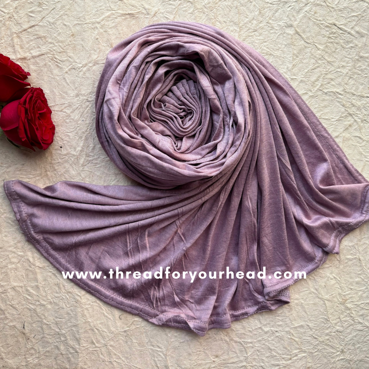 lilac - jersey hijab