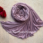 lilac - jersey hijab