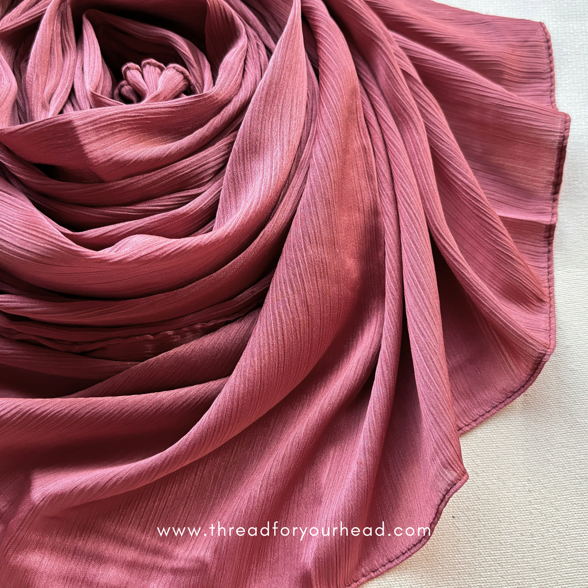 Deep mauve- Muna satin