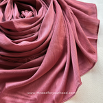 Deep mauve- Muna satin