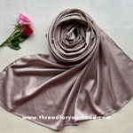 Light gold- Rhinestone satin