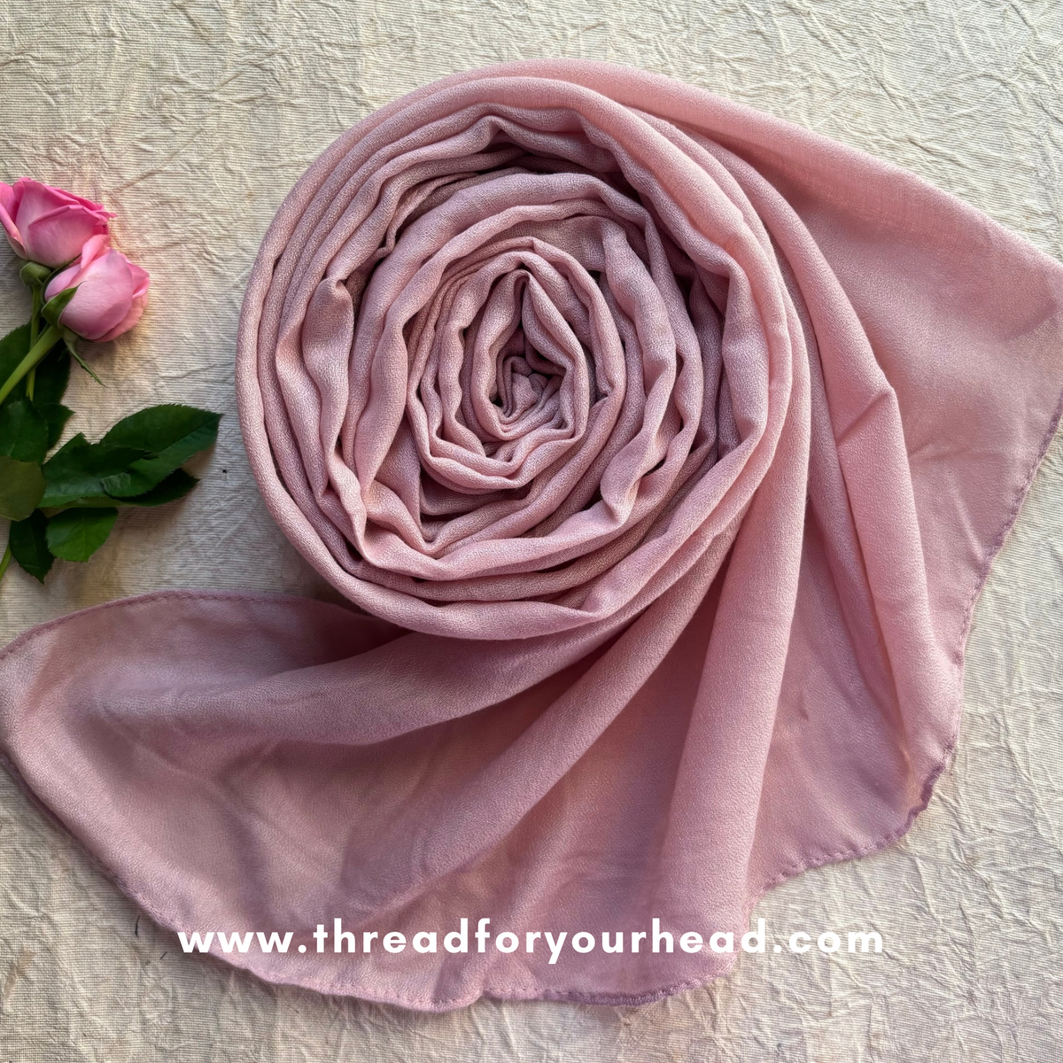 Pink- Soft Cotton hijab