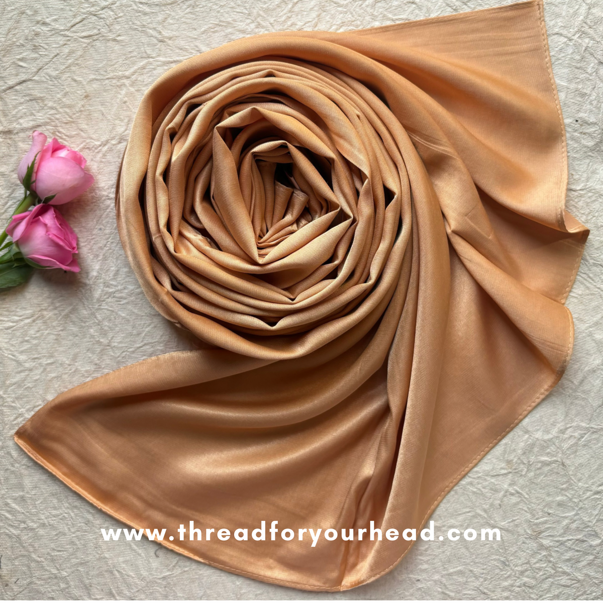 Deep gold- Turkish Modal Hijab