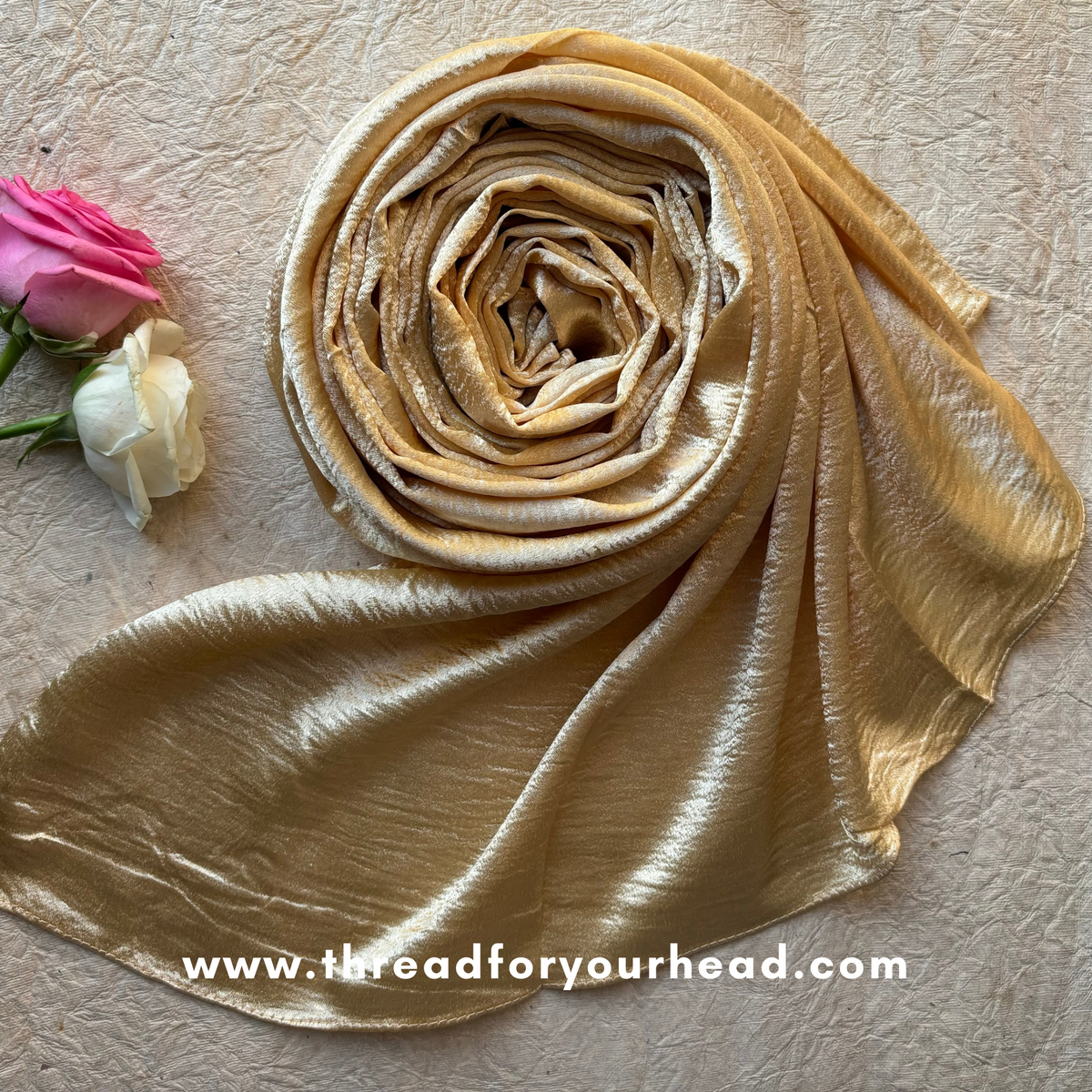 Gold - Marble Satin