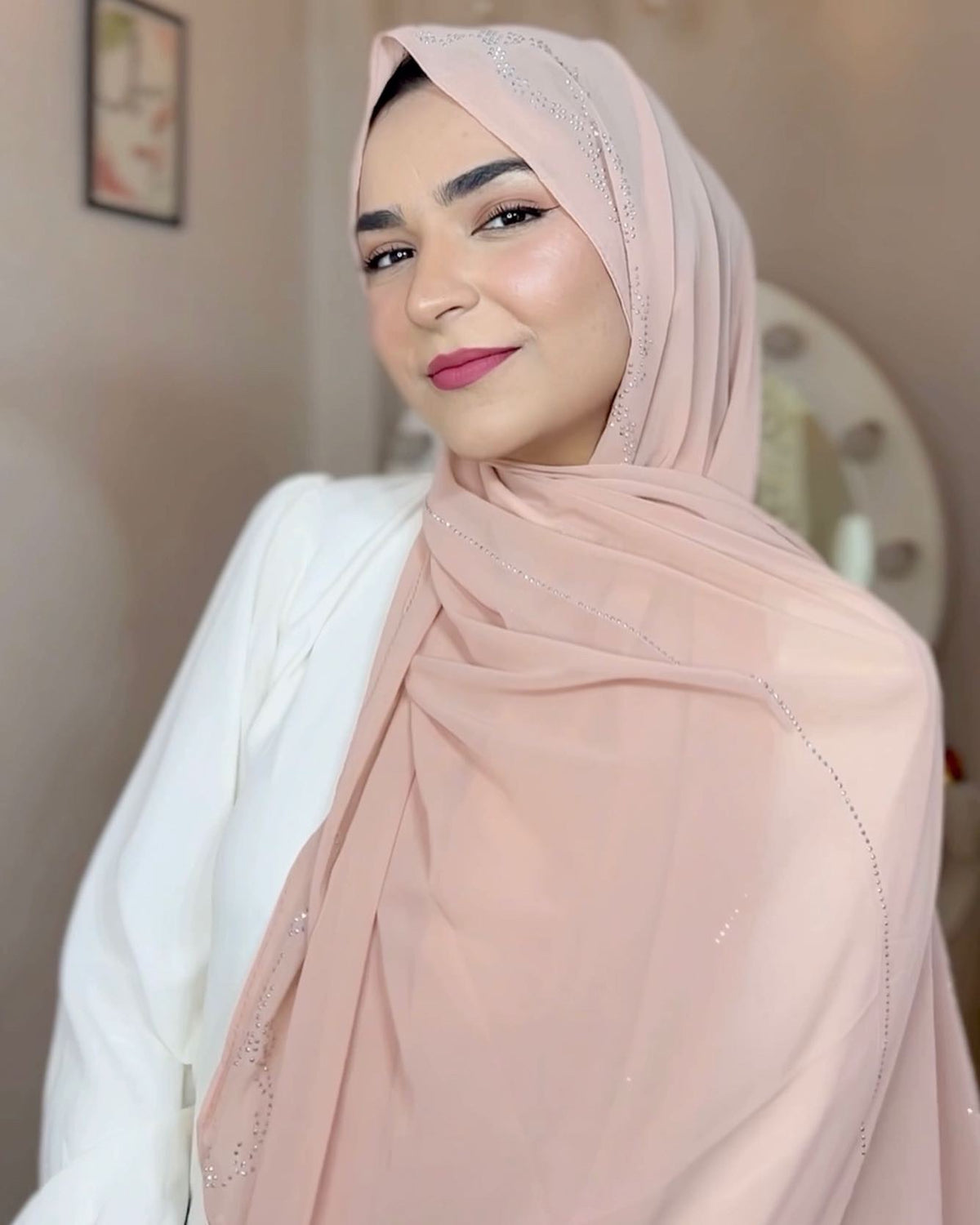 Nude Pink - Luxury Hijab