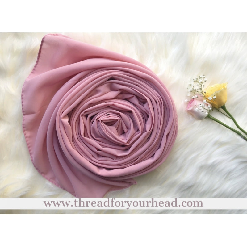 PREMIUM GEORGETTE - BLUSH PINK