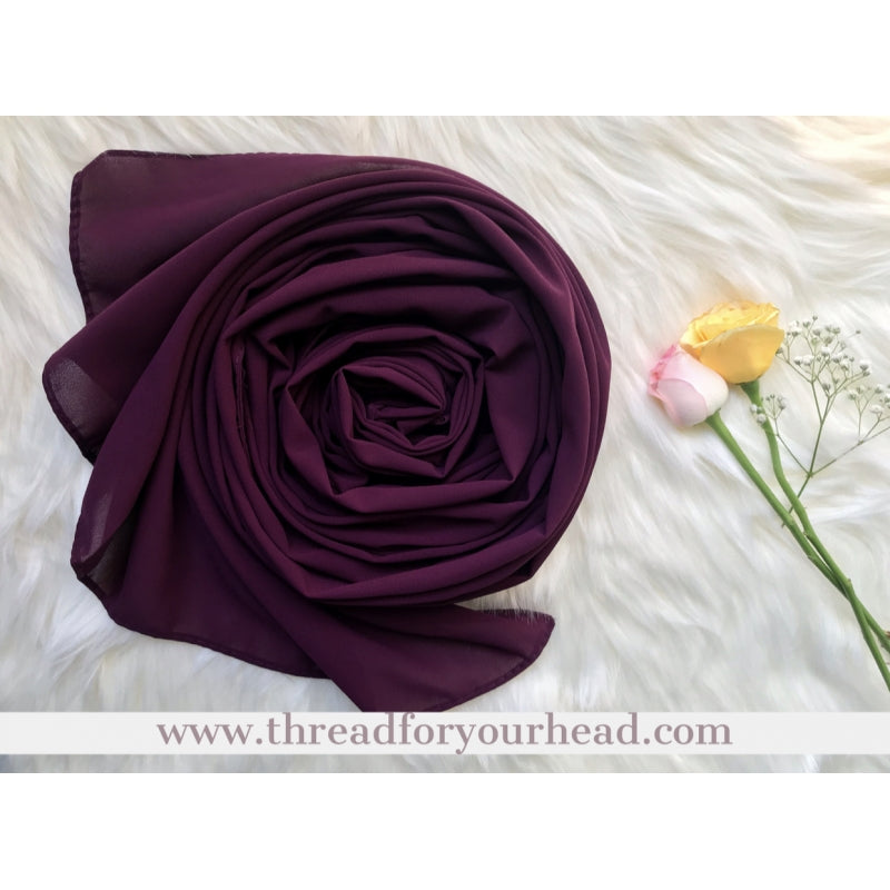 PREMIUM GEORGETTE - VIOLET