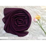 PREMIUM GEORGETTE - VIOLET