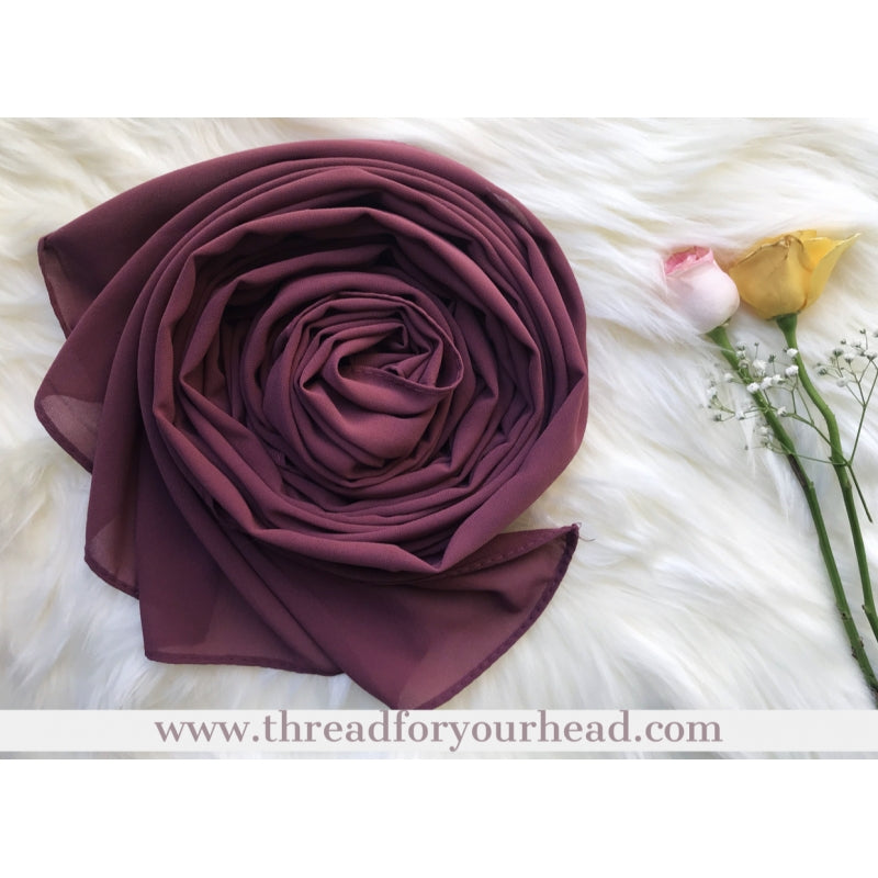 PREMIUM GEORGETTE - ROSE PINK