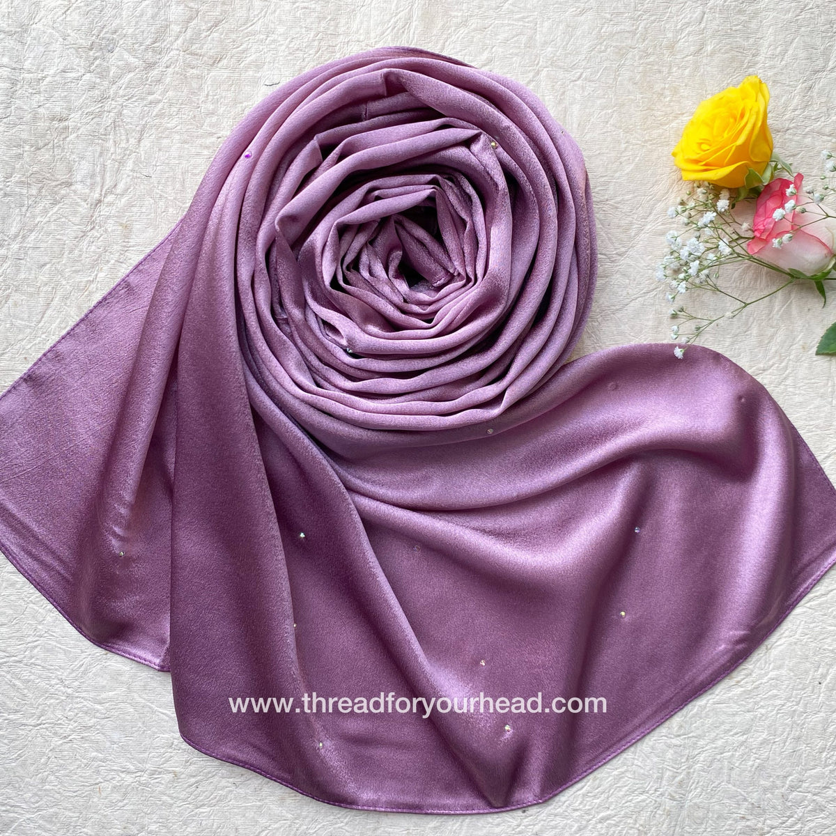 Mauve Satin diamond