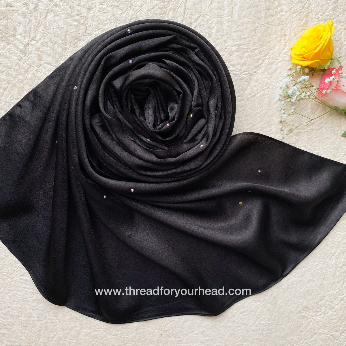 Black Satin diamond