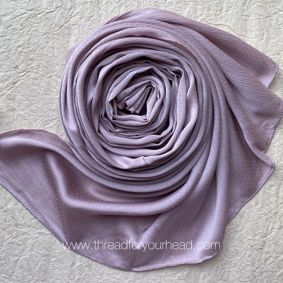 Light mauve- texture silk
