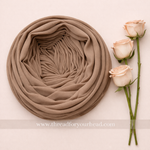 Malaysian Georgette - Taupe